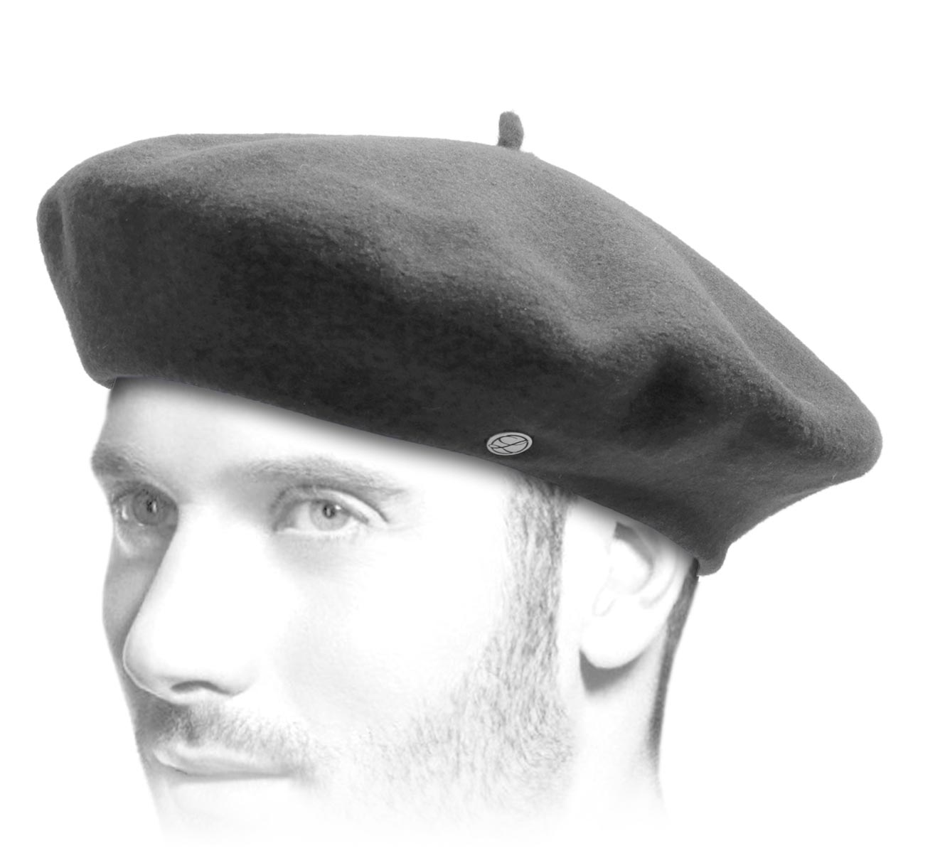 Beret basque large Authentique Casquette Héritage par Laulhère